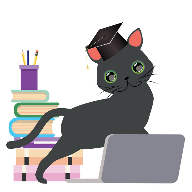 黑猫毕业图片下载