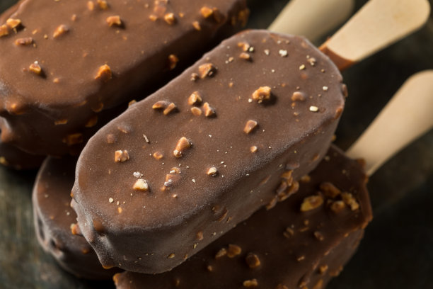 冰冻巧克力冰淇淋图片下载