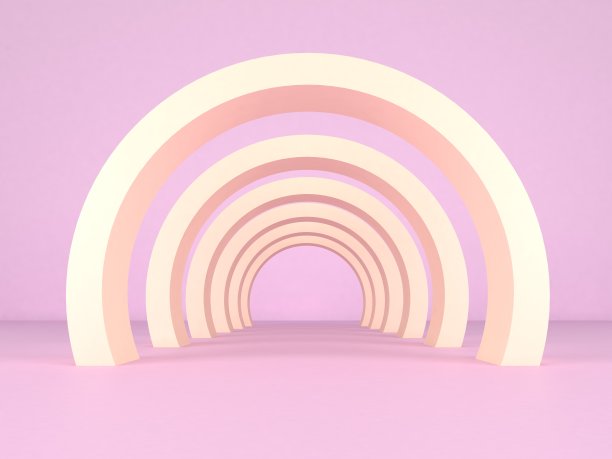 3d渲染，简约时尚背景图片下载