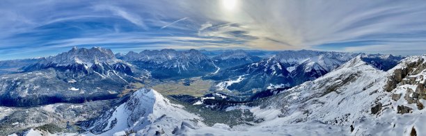 Zugspitze周围风景图片下载