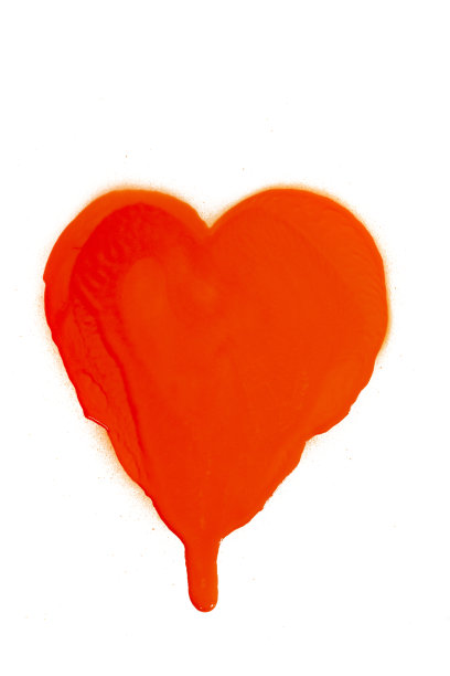 涂鸦垃圾喷绘设计心图片下载