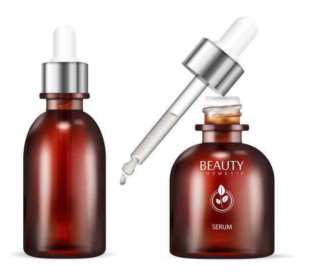 血清瓶与滴管化妆瓶图片下载