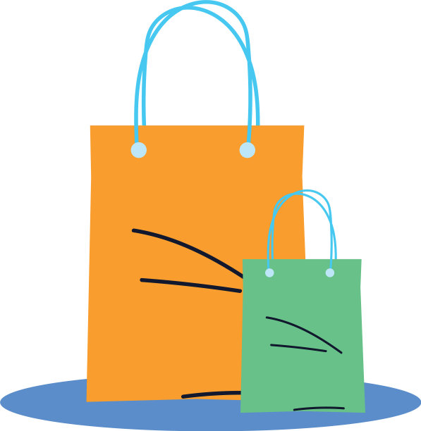 购物袋图标设计图片下载