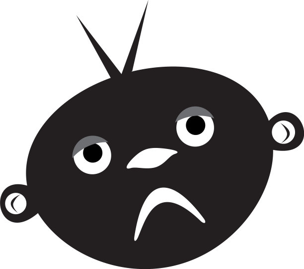 可怕的男孩形象图片下载