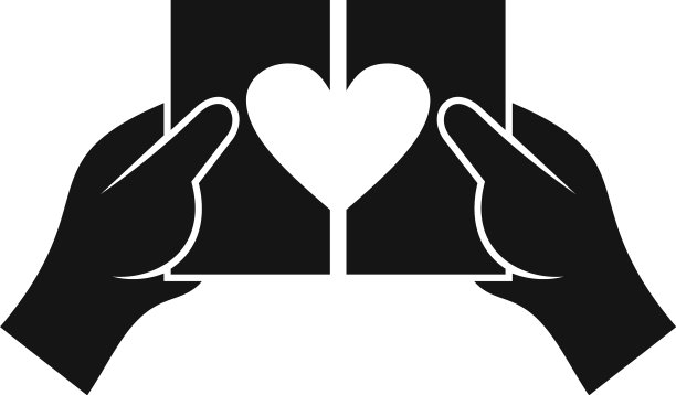 关系离婚图标简约风格图片下载