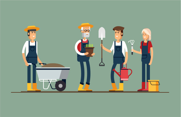 一些园丁图片下载