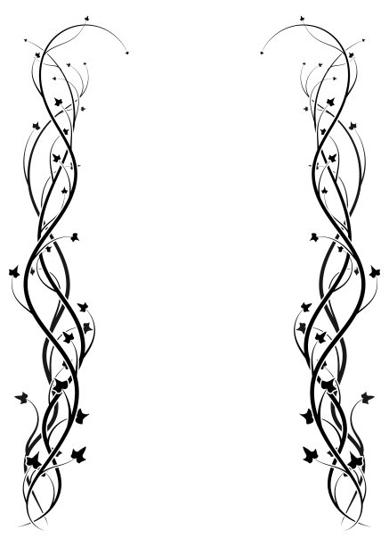 带有常青藤框架的模板图片下载