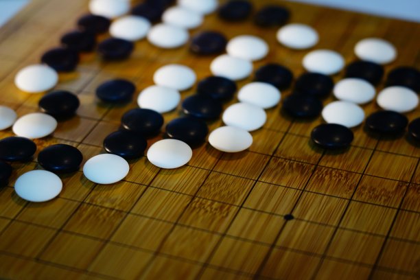 中国围棋的木板图片下载