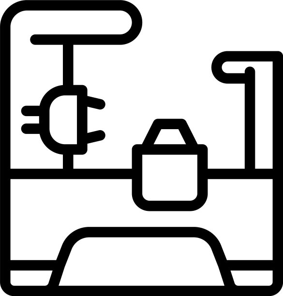 工厂laicon轮廓风格图片下载