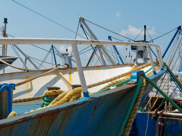 港内渔船图片下载