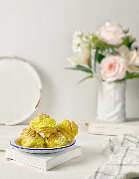 奶油泡芙图片下载