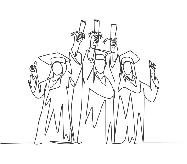 教育理念一线画群少年图片下载