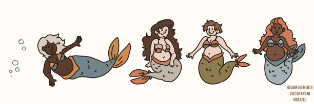 幻想美人鱼中性ba图片下载