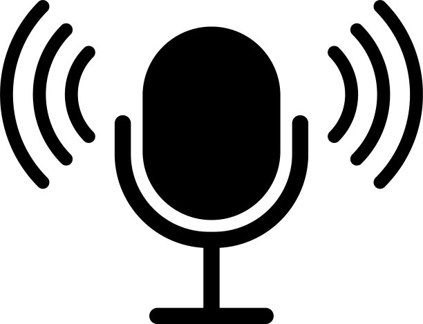 麦克风-播客图标设计模板图片下载