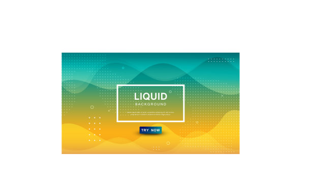 现代的蓝色和橙色梯度动态图片下载