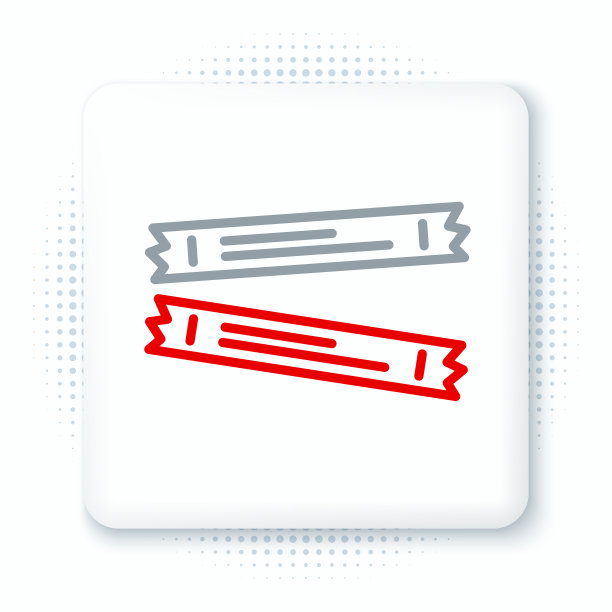 线糖贴包图标孤立在白色图片下载