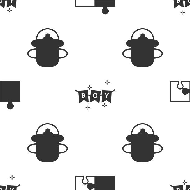 设置拼图嘉年华花环与旗帜图片下载