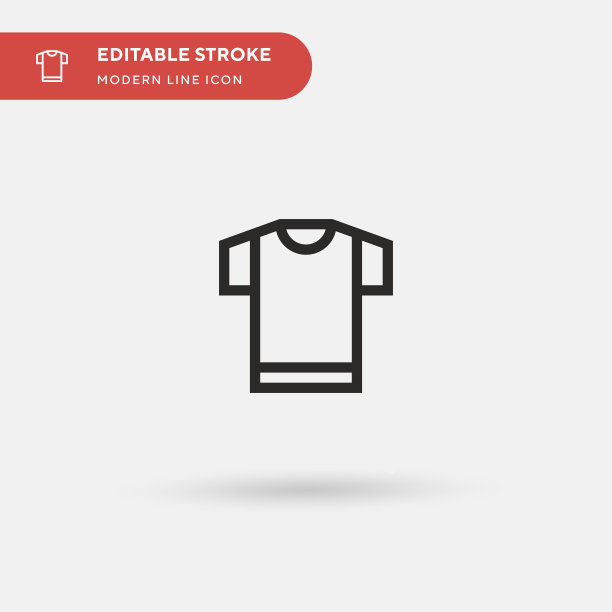 T恤图标符号简单图片下载