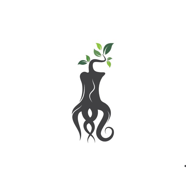 盆栽植物图标矢量插图设计图片下载