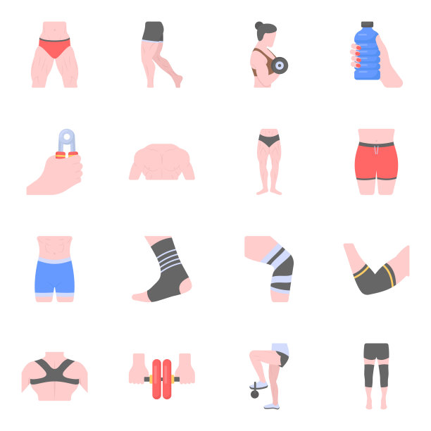 收起护膝图标图片下载