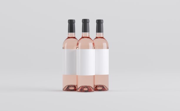 酒瓶模型3D渲染图片下载