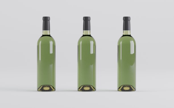 酒瓶模型3D渲染图片下载