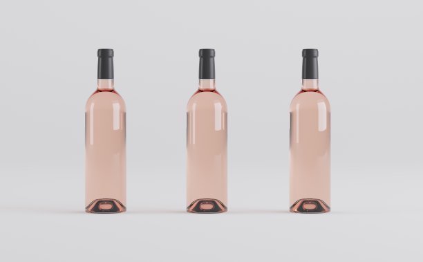 酒瓶模型3D渲染图片下载