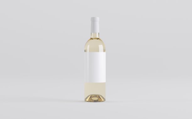 酒瓶模型3D渲染图片下载