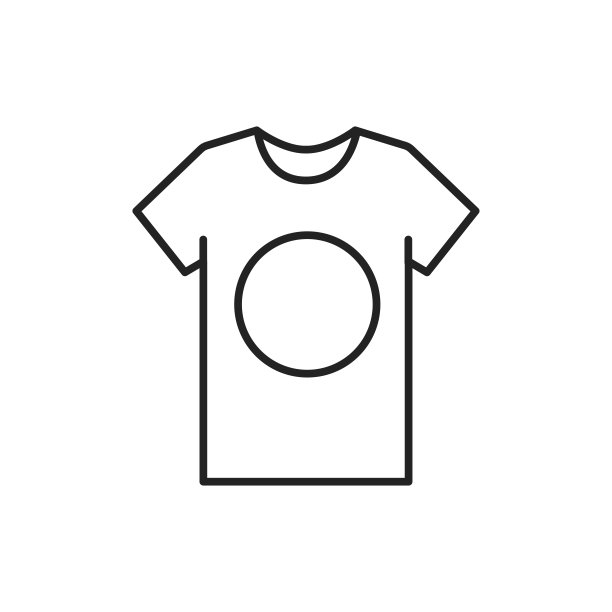 t恤颜色线图标。网页，移动应用程序，促销的象形图。图片下载