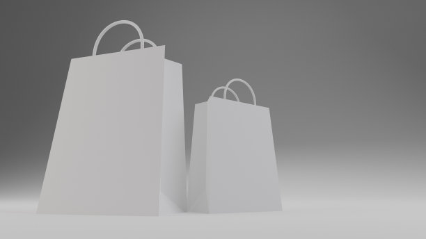 两个购物袋图片下载
