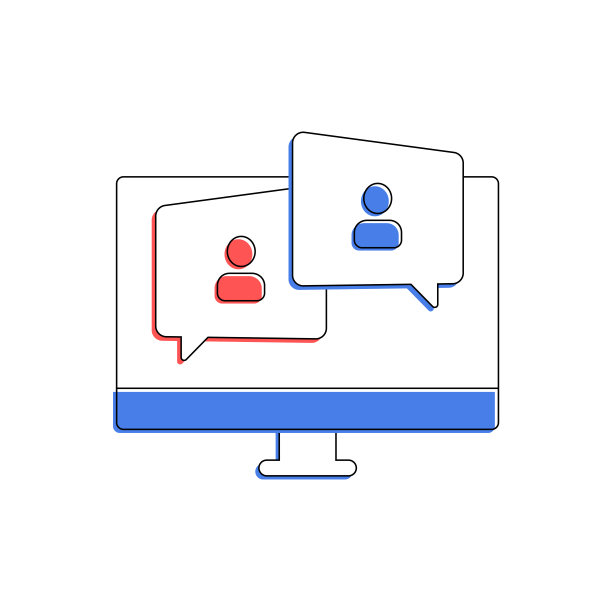 网络研讨会在线课程、远程教育、视频讲座、网络群会议、培训考试、在家工作、矢量线图标图片下载