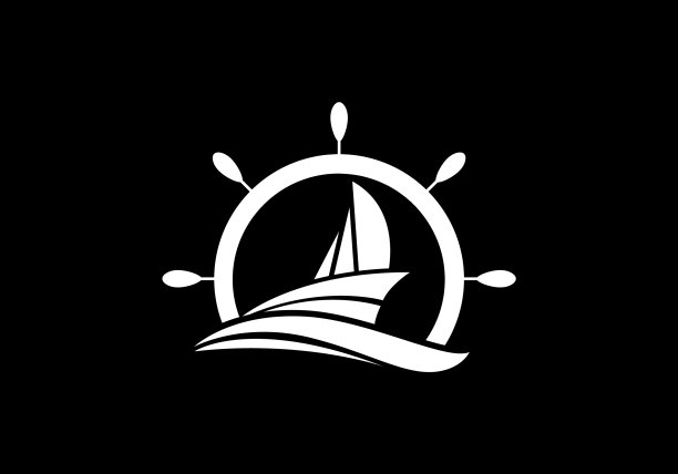 邮轮标志船邮轮标志模板船设计图片下载