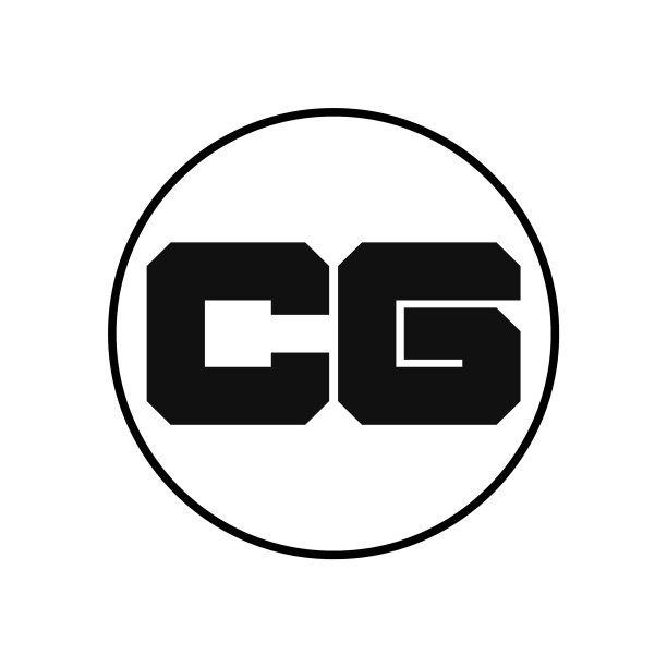 简约风格CG字母标志设计图片下载