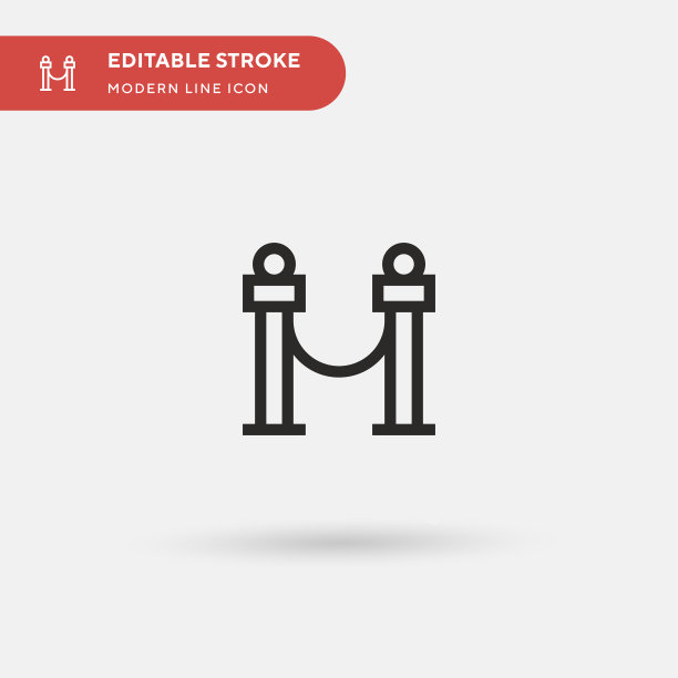 障碍简单图标符号图片下载