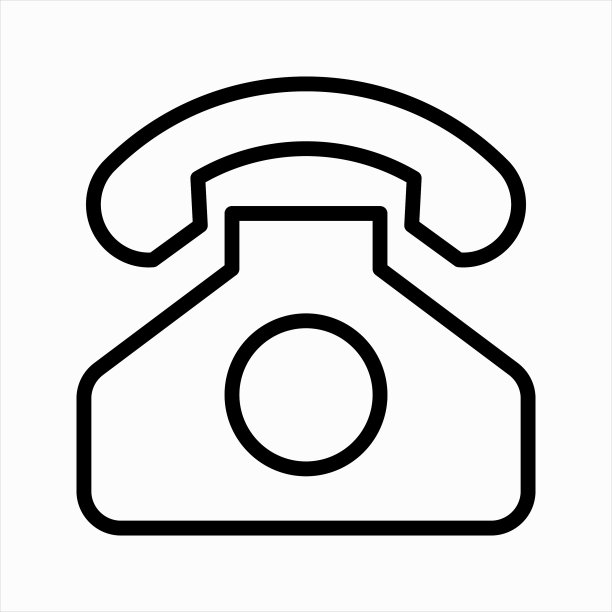 电话图标隔离为任何目的图片下载