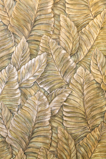 叶墙漆墙纸图片下载