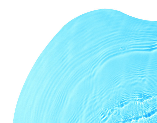 纹理飞溅干净的水隔离在白色的背景图片下载