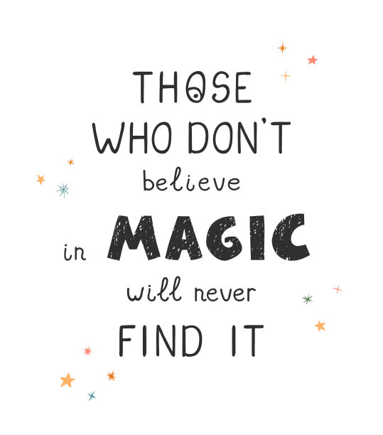 魔术-有趣的手绘幼儿园海报与字母图片下载