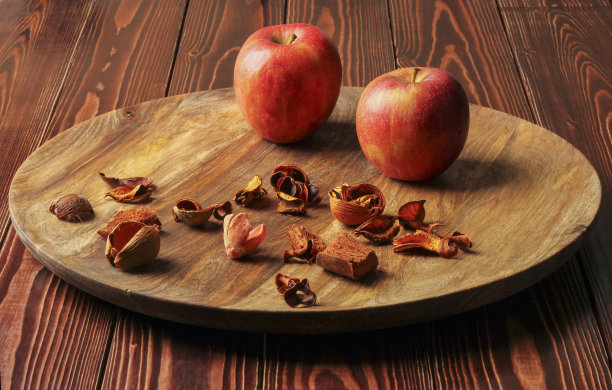 木苹果盘图片下载