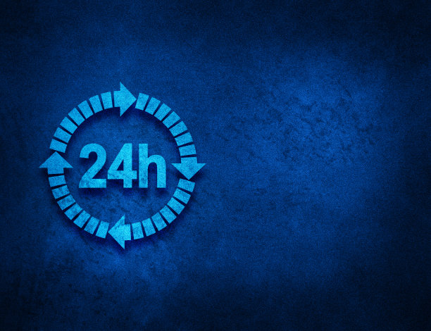 24小时交付图标艺术抽象蓝色grunge纹理背景图片下载