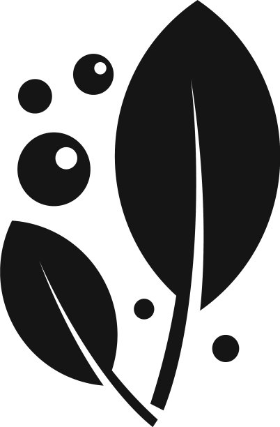 药叶图标风格简单图片下载