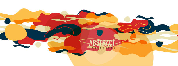 时尚的液体风格塑造抽象设计图片下载