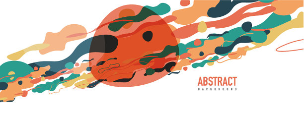 时尚的液体风格塑造抽象设计图片下载