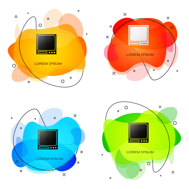 黑色电子秤图标孤立在白色上图片下载