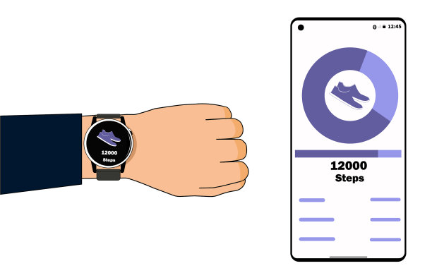 智能手表在手图片下载