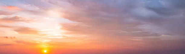 戏剧性的天空日落图片下载