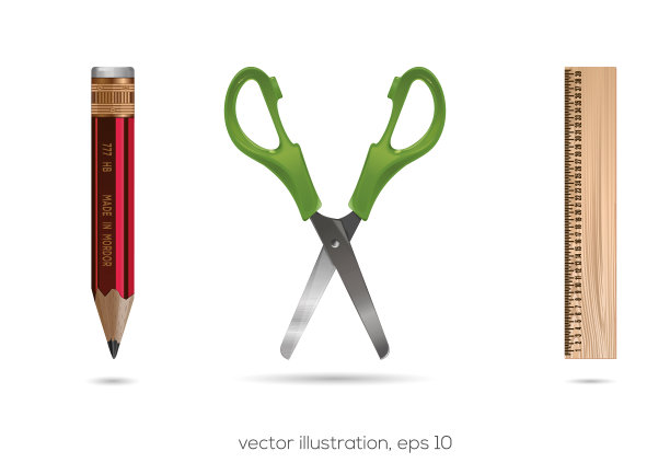 学校和办公室图标集图片下载