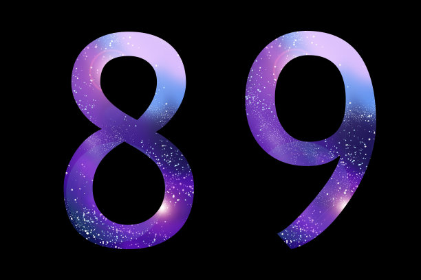 黑色背景上的银河颜色的数字图片下载