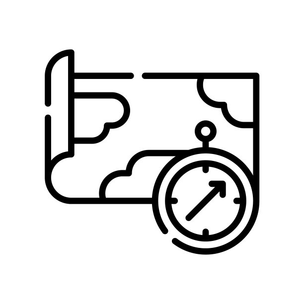 野营旅行和野餐图标系列风格图片下载