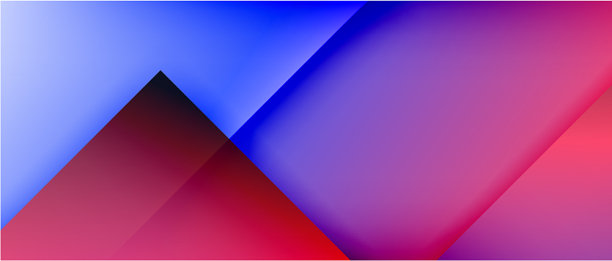 方形形状组成流体梯度图片下载